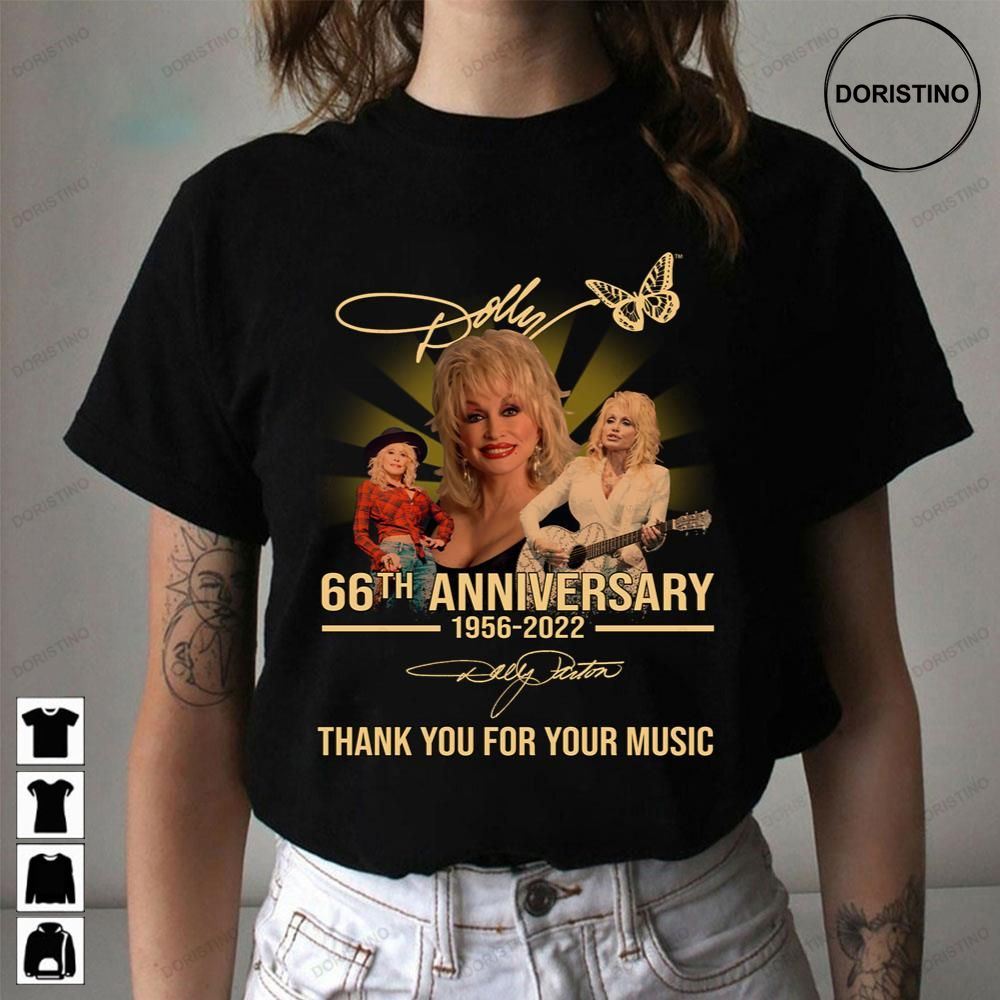 66th Anniversary 1956 2022 Thank You For Memories Signature Awesome Shirts